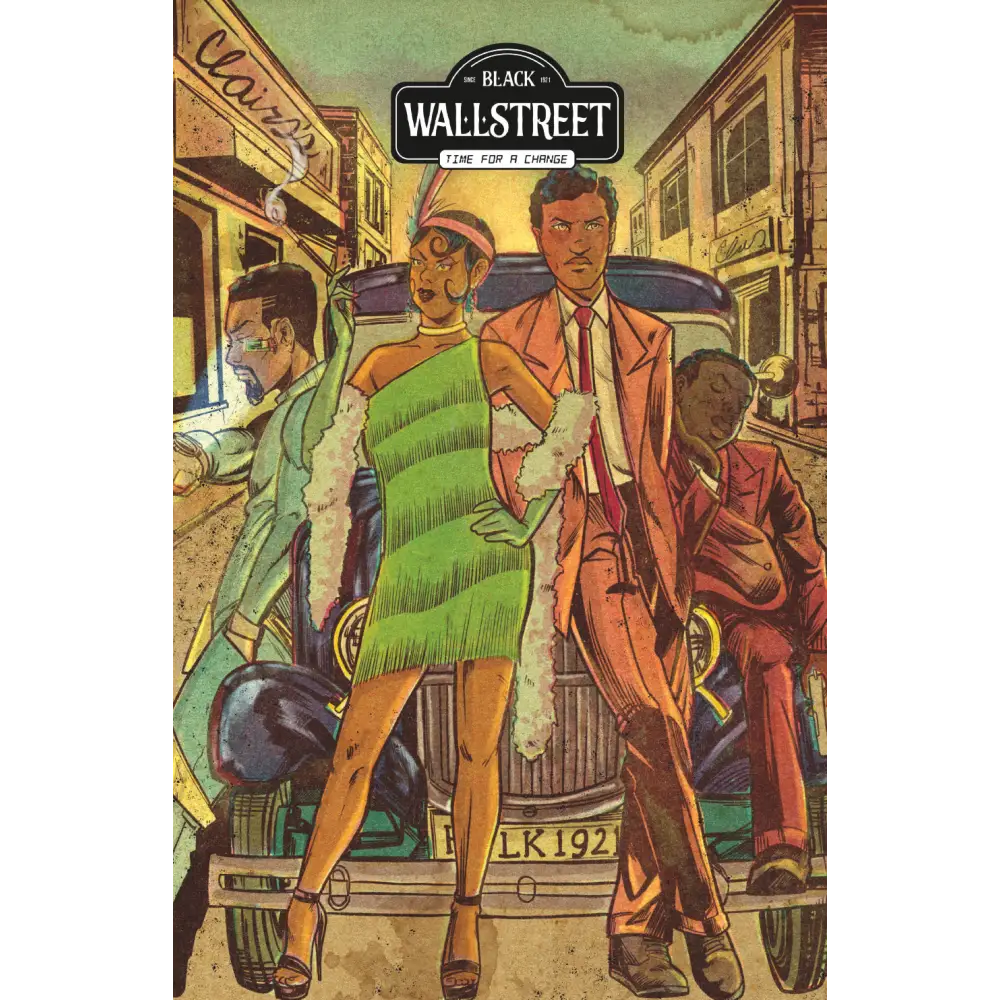 BlackWall Street: Time for A Change Variant Cover #1 - Book